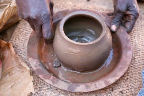Venda pot making on Ribola Art Route Limpopo